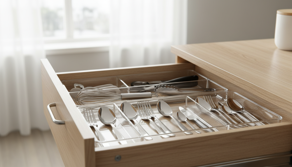 6 organizadores de gaveta baratos para a cozinha vendidos na Amazon