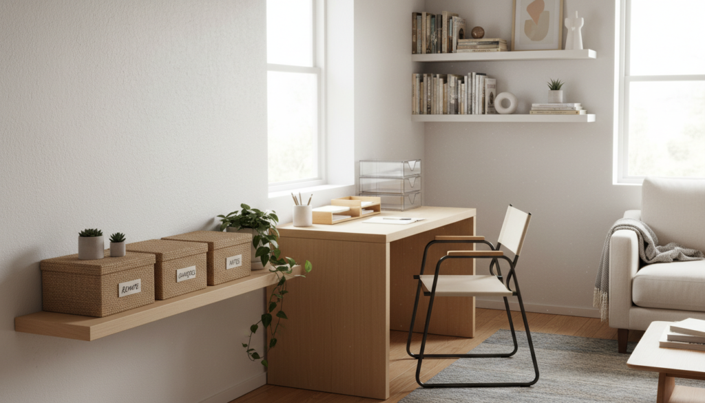 organizadores para pequenos espaços