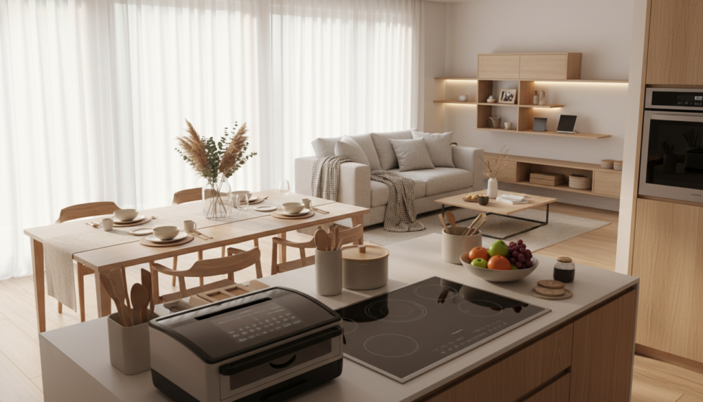 praticidade no dia a dia em casa