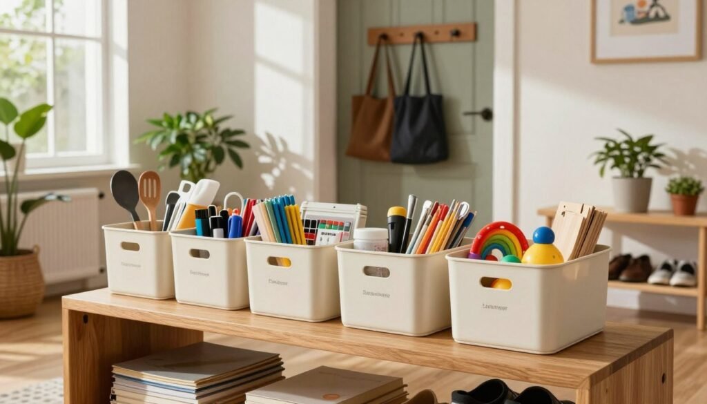 Organizadores residenciais essenciais para uso diário