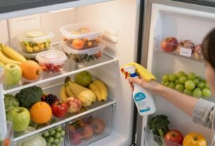 dicas para organizar geladeira compacta e limpeza