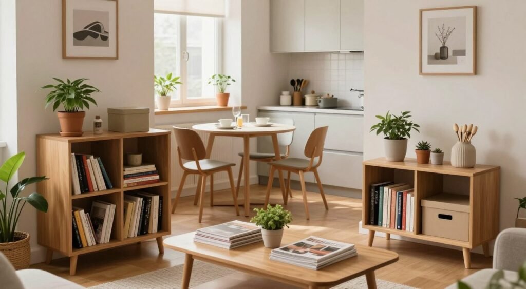 ideias de organização para apartamento pequeno desapego