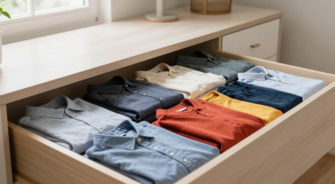 organizar gavetas roupas